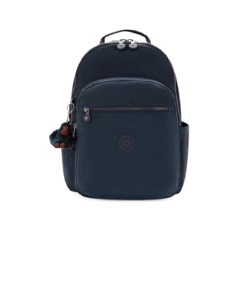 Mochila Kipling Seoul College Extra True Blue Tonal Marinho