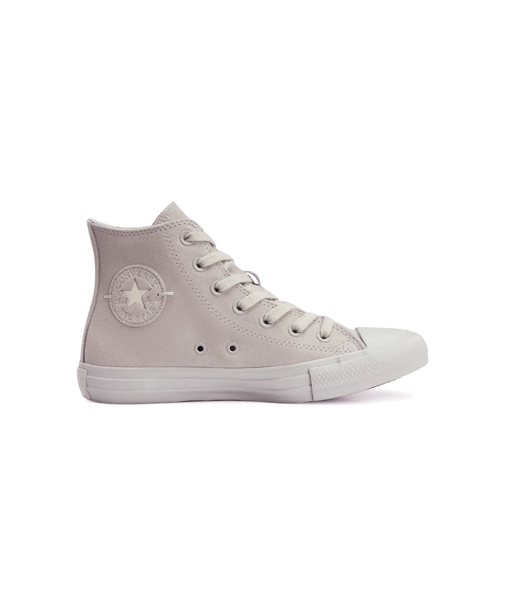 Tênis Cano Alto Converse Allstar Crafted Suede Marfim