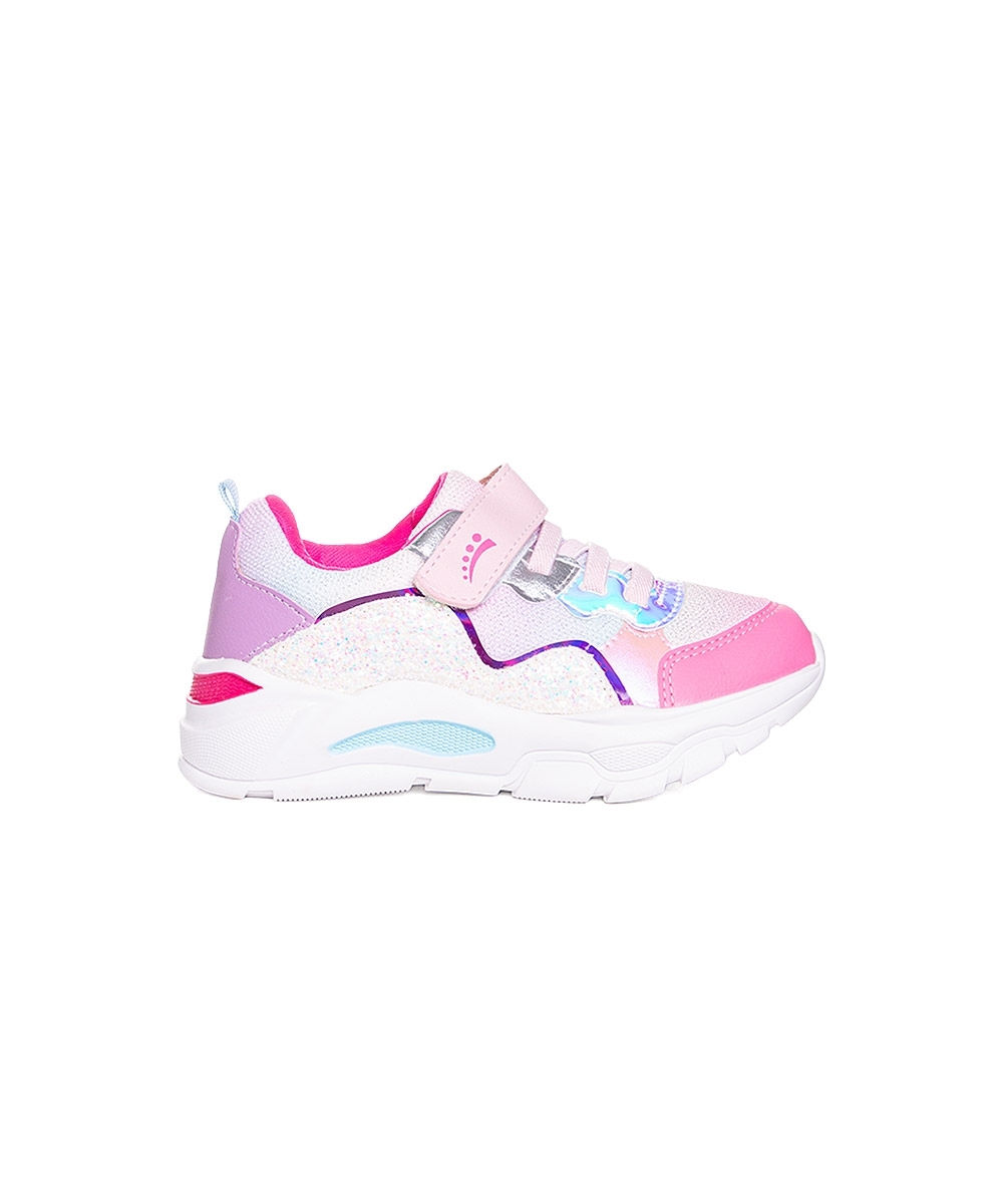 Tênis Infantil Ortopasso Wave Glitter 27/32 Pink