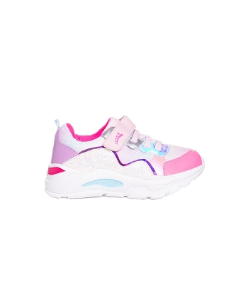 Tênis Infantil Ortopasso Wave Glitter 27/32 Pink