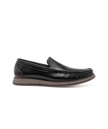 Mocassim Masculino Democrata Nash Couro Preto