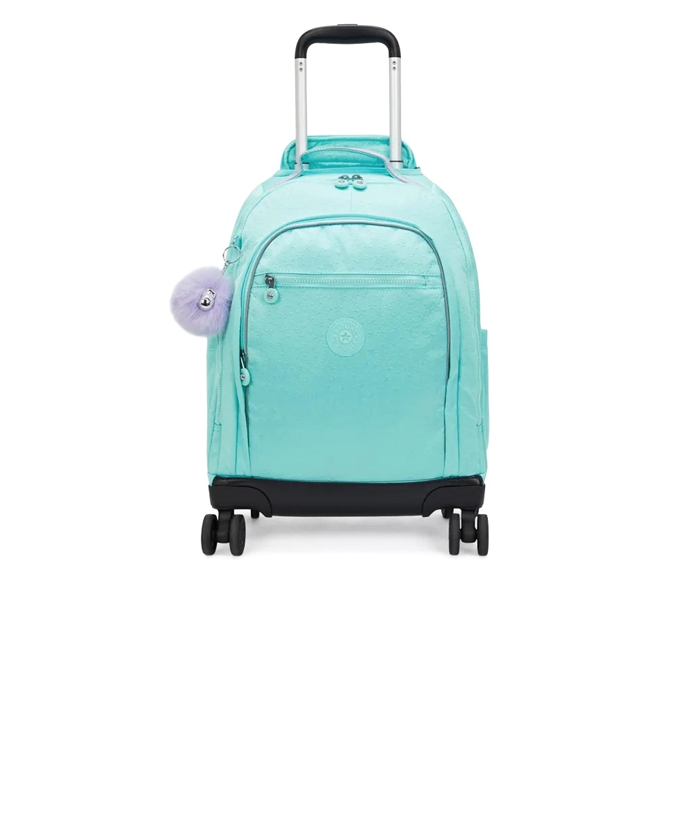 Mochila Kipling New Zea Funky Stars Emb Verde Agua