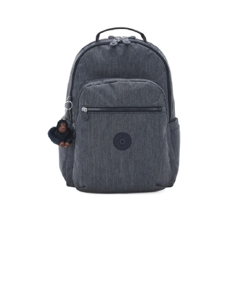 Mochila Kipling Seoul Lap Marine Navy Marinho