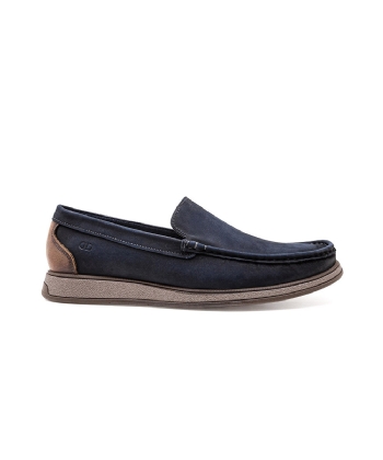 Mocassim Masculino Democrata Nash Couro Marinho