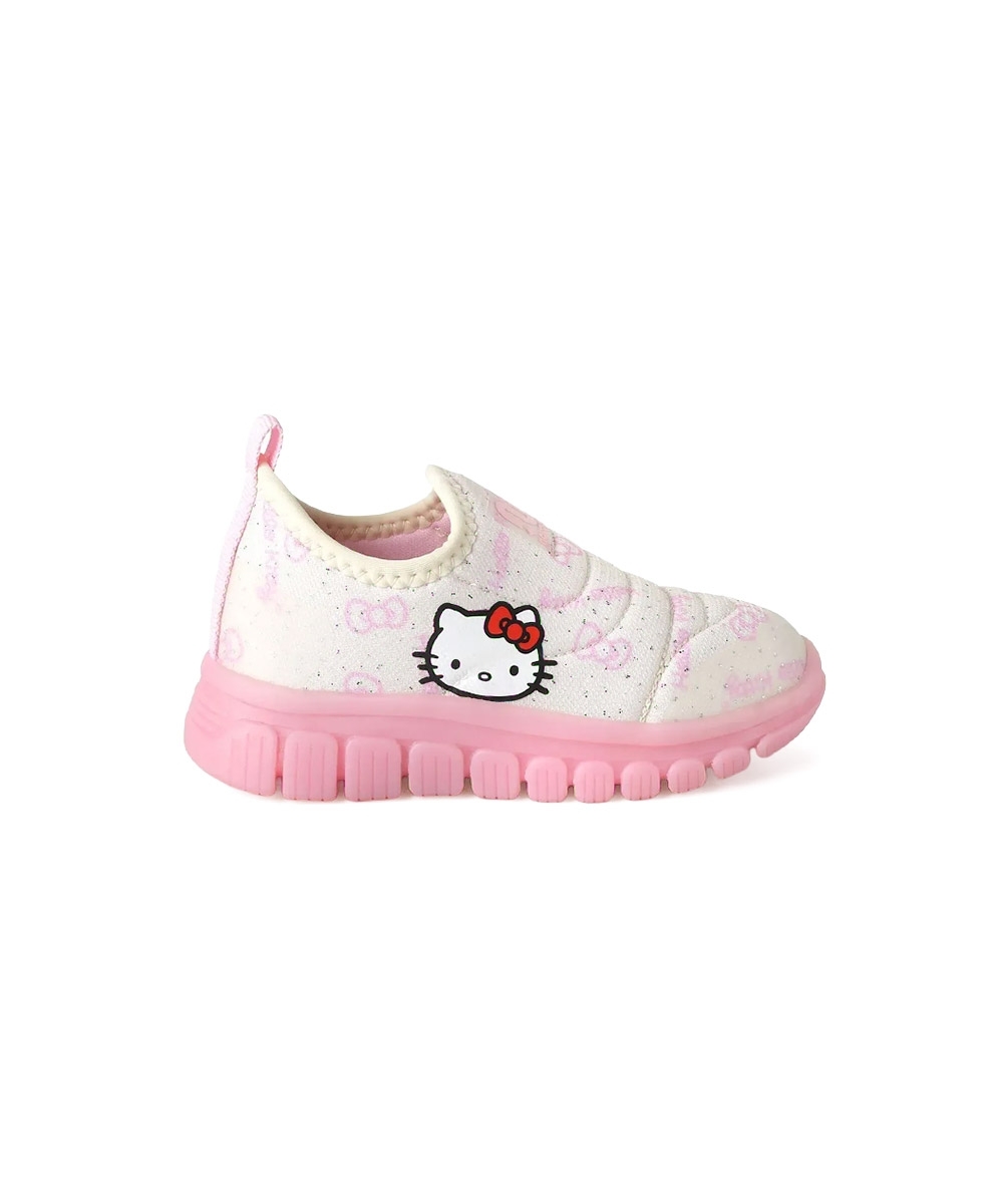 Tênis Infantil Novopé Hello Kitty Led 28/32 Off White