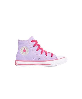 Tênis Infantil Converse All Star Side Zip Violeta