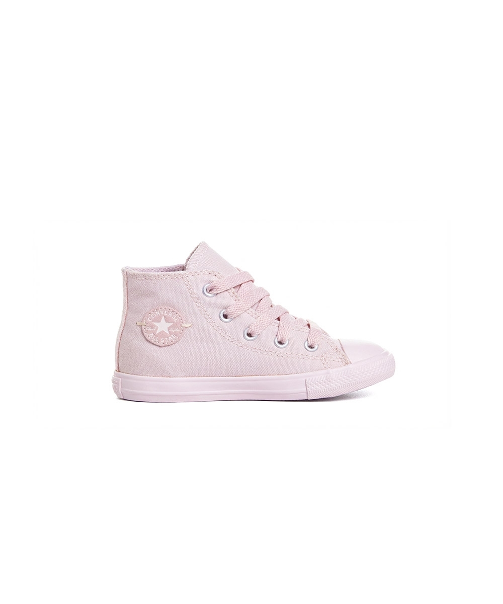 Tênis Infantil All Star Cano Alto Zip Modern Creme
