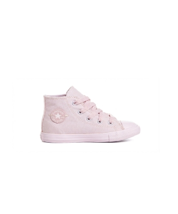 Tênis Infantil All Star Cano Alto Zip Modern Creme