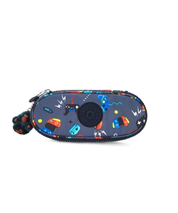 Estojo Kipling Duobox Estampado I6231-t6t Cinza