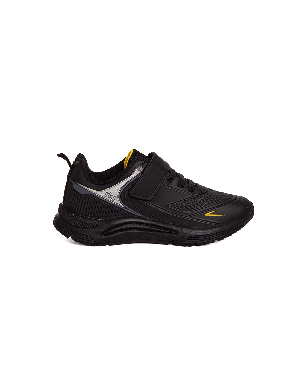 Tênis Infantil Klin New Sport Preto/amarelo
