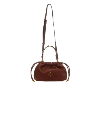 Bolsa Transversal Wj Hobo Marrom