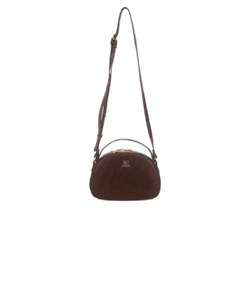 Bolsa Transversal Wj Pequena Marrom