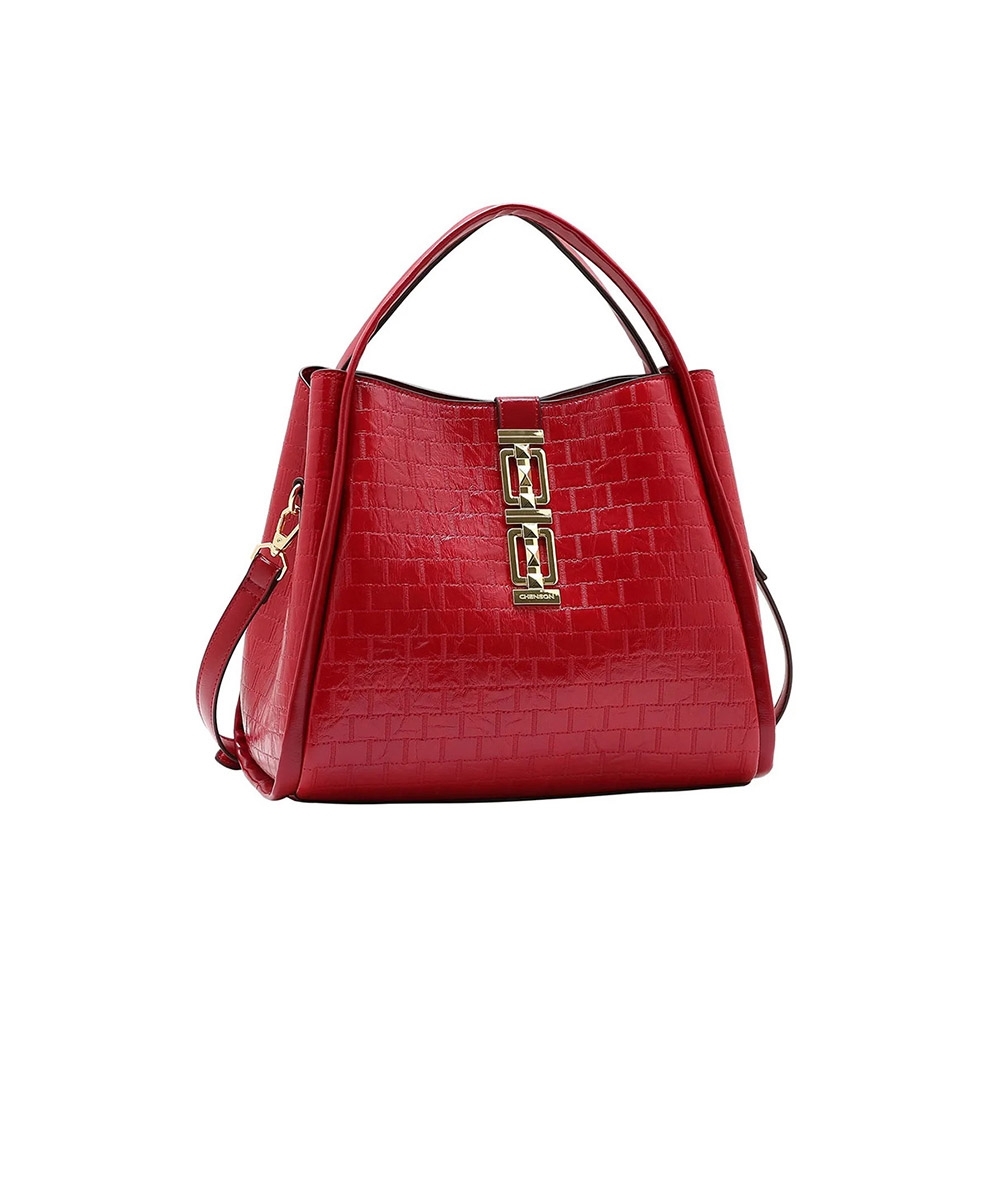 Bolsa Mão Chenson Matelasse Vinho