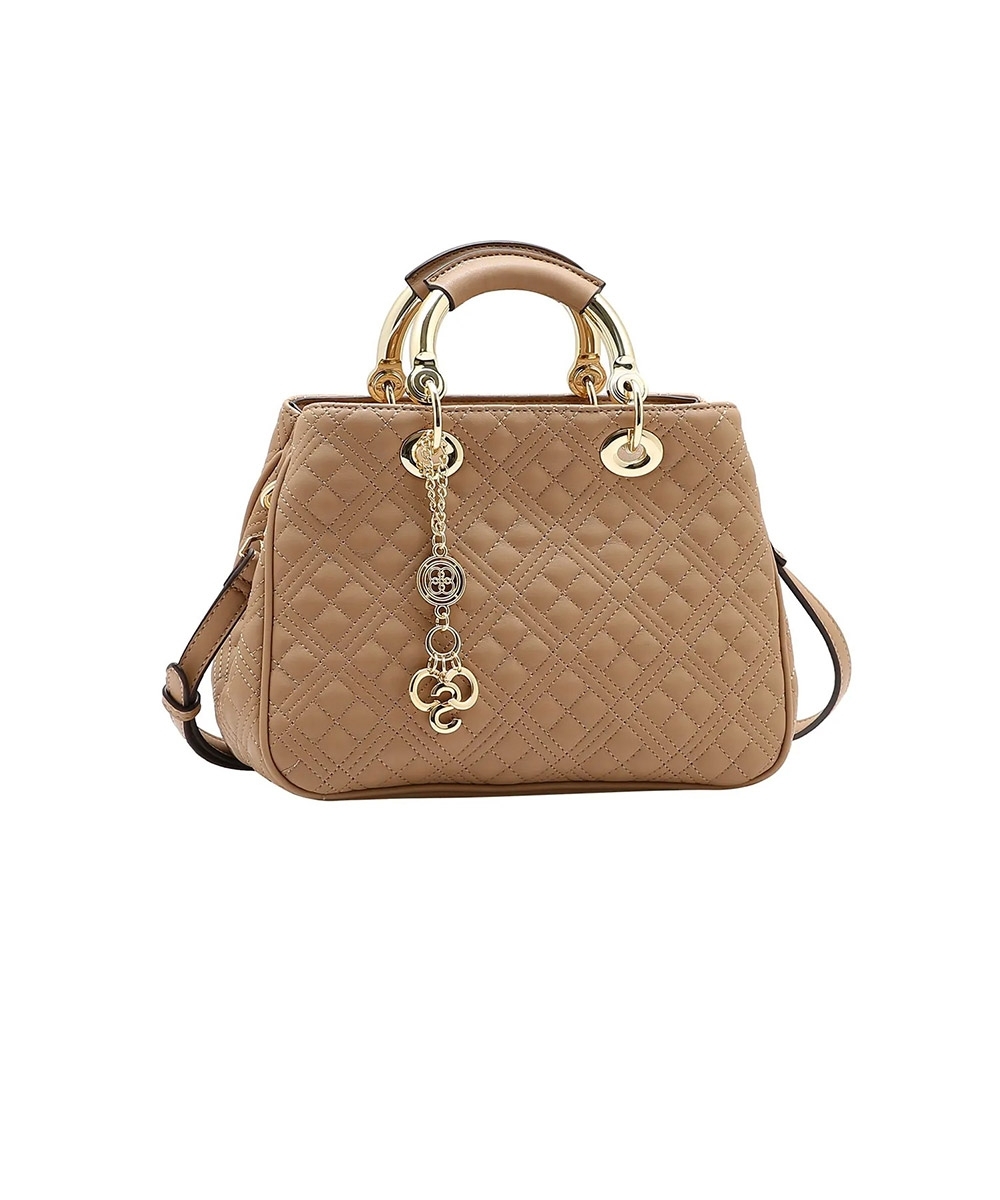 Bolsa Feminina Chenson Mão Matelassê Natural