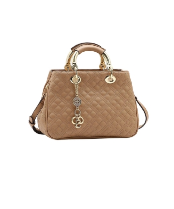 Bolsa Feminina Chenson Mão Matelassê Natural