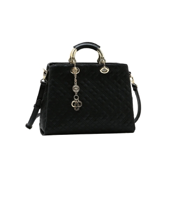 Bolsa Mão Chenson Matelassê Contemporâneo Preto