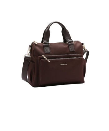 Bolsa De Mão Chenson Microfiber Casual Café