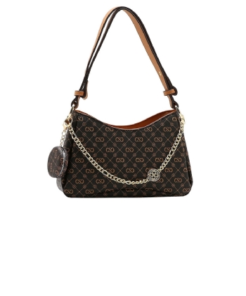 Bolsa Feminina Chenson Monograma Elegance Café