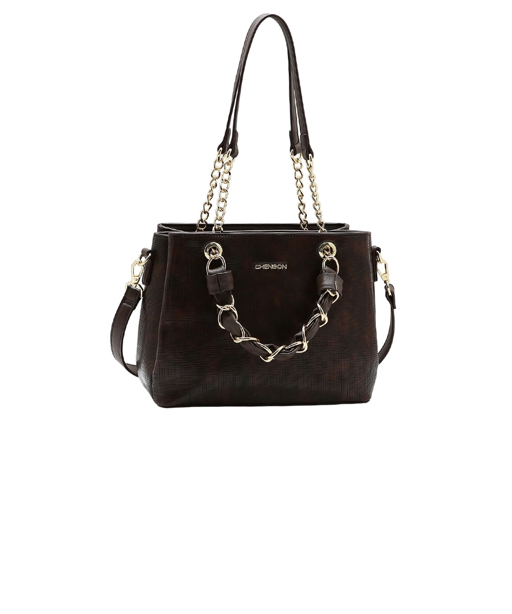 Bolsa Luxo Chenson Contemporâneo Café