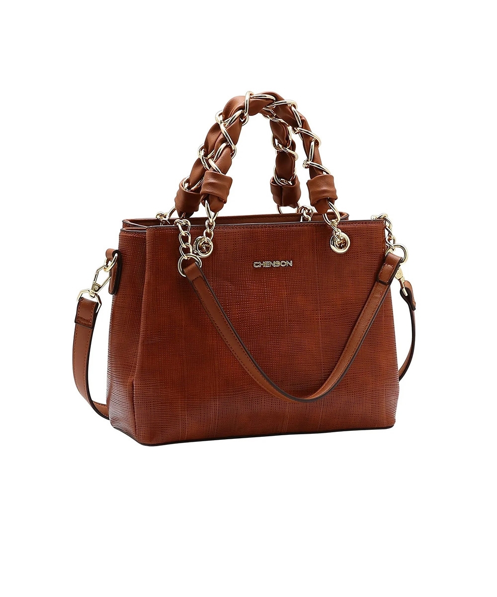 Bolsa Luxo Chenson Contemporâneo Marrom