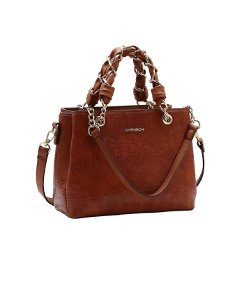 Bolsa Luxo Chenson Contemporâneo Marrom