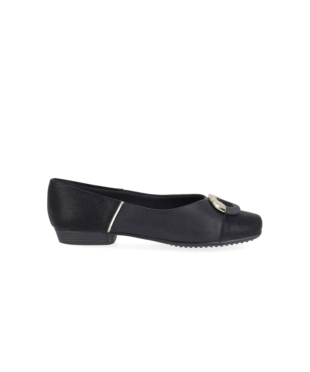 Sapatilha Feminino Piccadilly Raquel Brule Preto