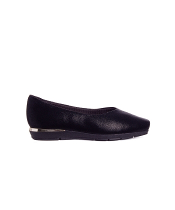 Sapatilha Piccadilly Fernanda Salto Baixo Preto