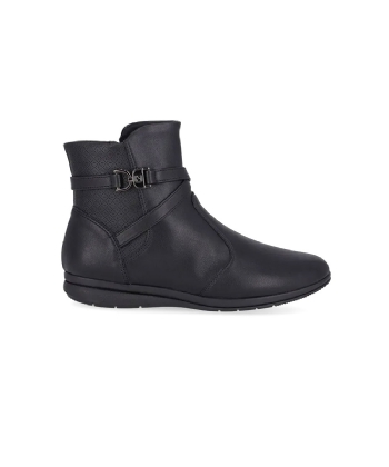 Bota Cano Curto Piccadilly Sandy Anabela Preto
