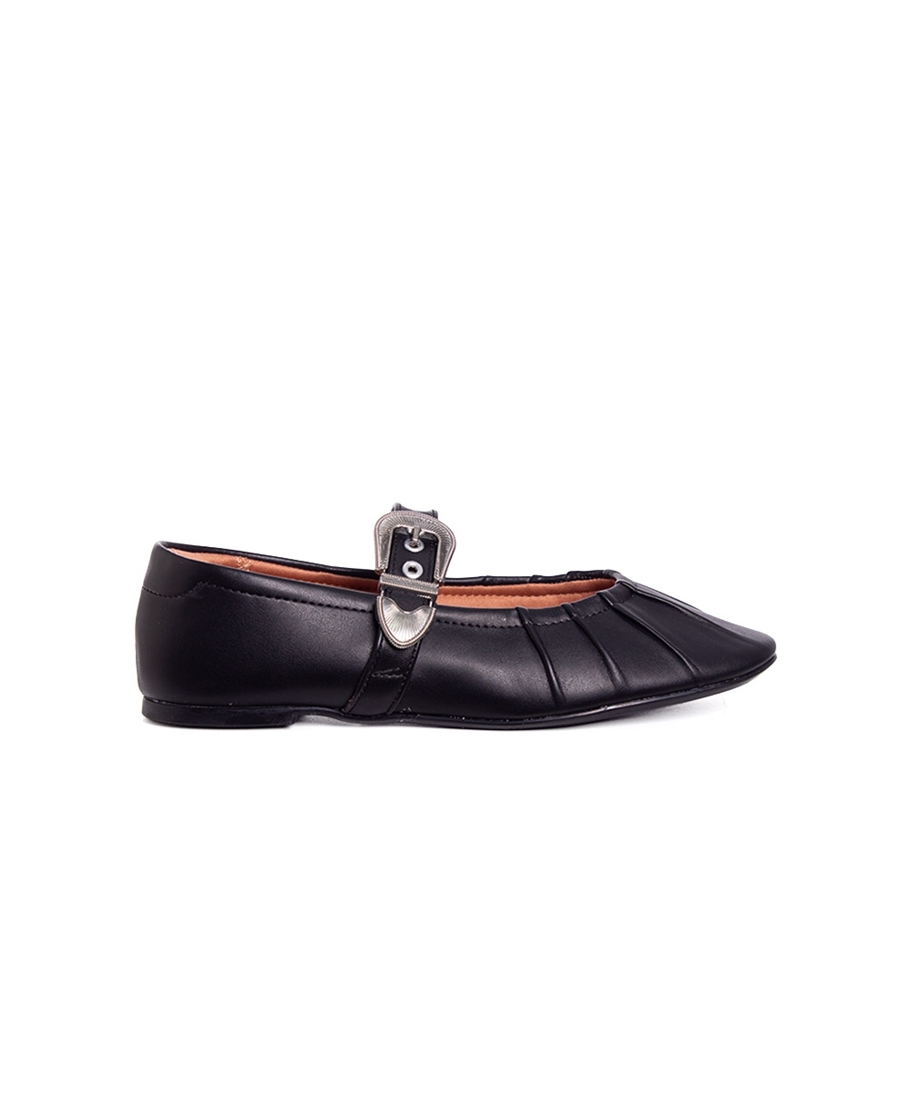 Sapatilha Boneca Vizzano Flat Preto