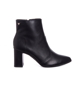 Bota Bico Fino Mississipi Salto Alto Preto
