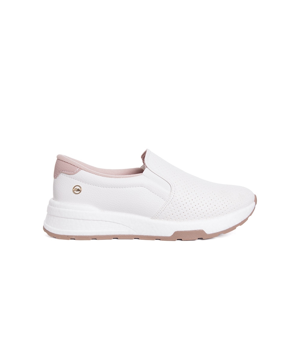 Tênis Feminino Dakota Slip On Branco