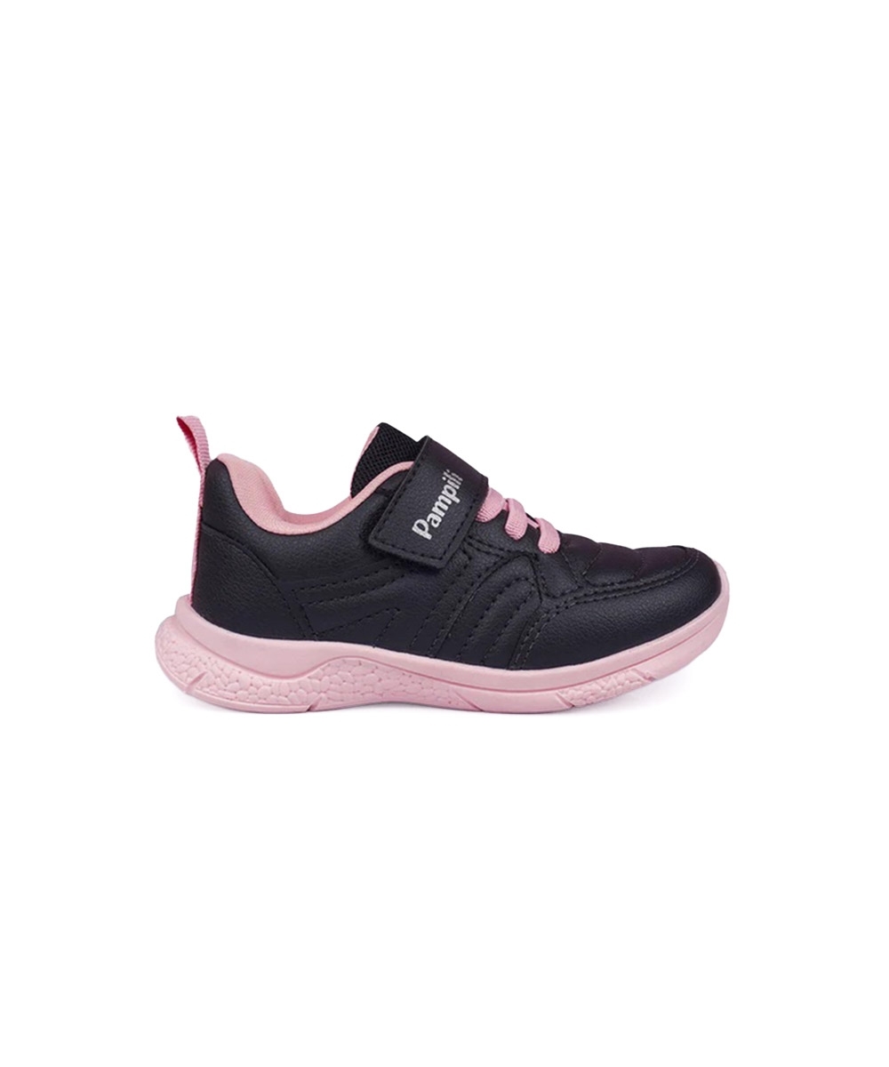 Tênis Infantil Pampili Mini Soft Escolar Preto