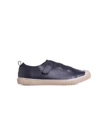 Tênis Casual Pixolé Feminino Couro Preto