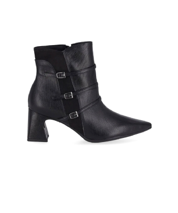 Bota Cano Curto Piccadilly Irene Salto Alto Preto