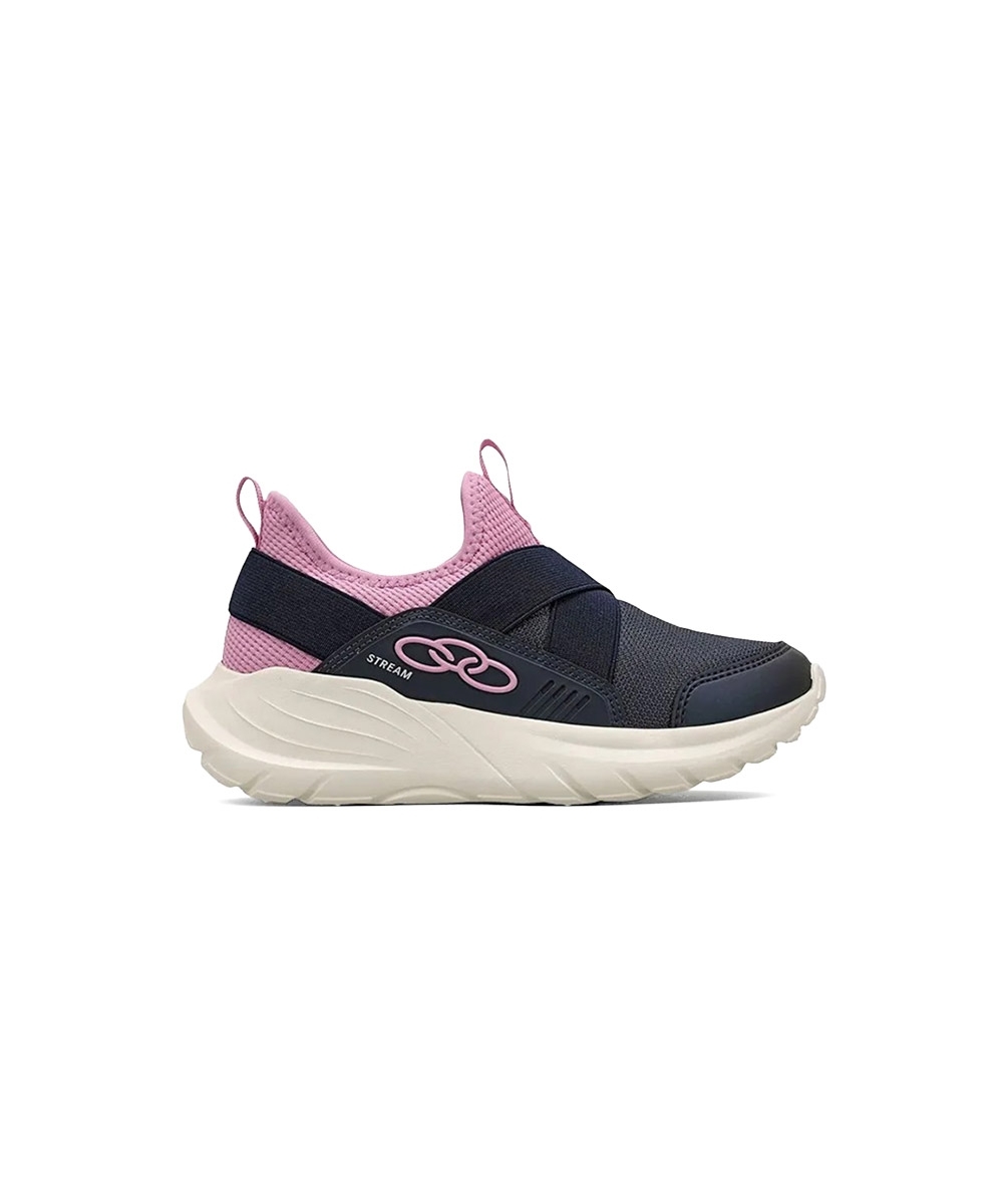 Tênis Infantil Olympikus Stream Marinho/rosa