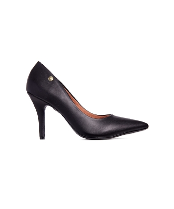 Sapato Scarpin Vizzano Salto Alto Preto