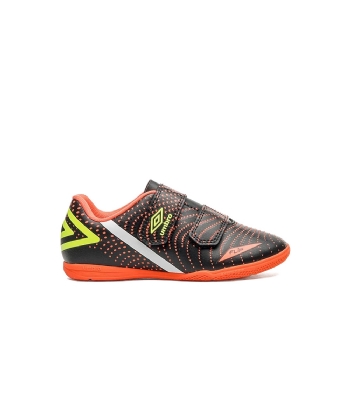 Chuteira Futsal Umbro Flip Kids U07fb00193 Preto/coral