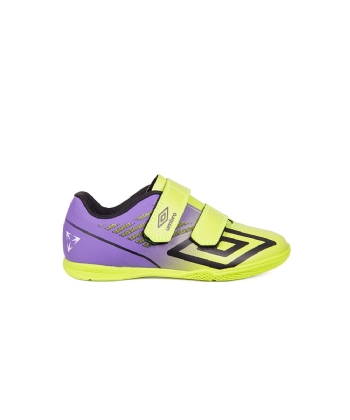 Chuteira Futsal Umbro Velocita Kids Verde/roxo