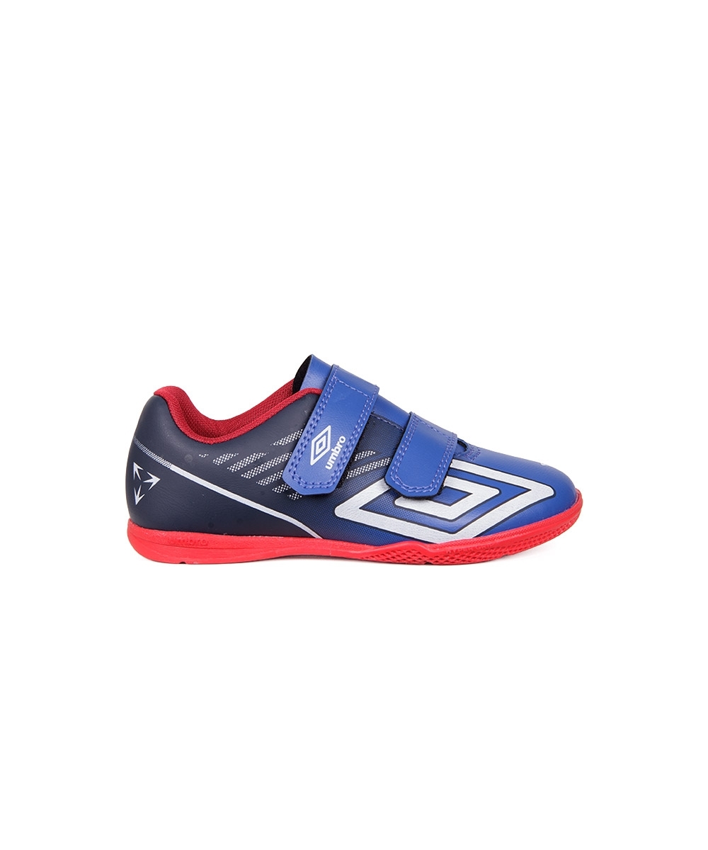 Chuteira Futsal Umbro Velocita Kids Azul/branco
