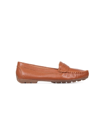 Mocassim Pixolé Feminino Couro Whisky