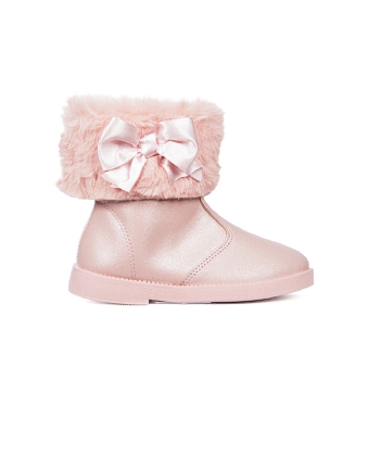 Bota Infantil Molekinha Baby Rosa