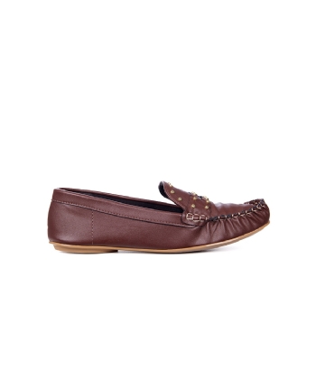 Mocassim Feminino Vizzano Loafer Marrom
