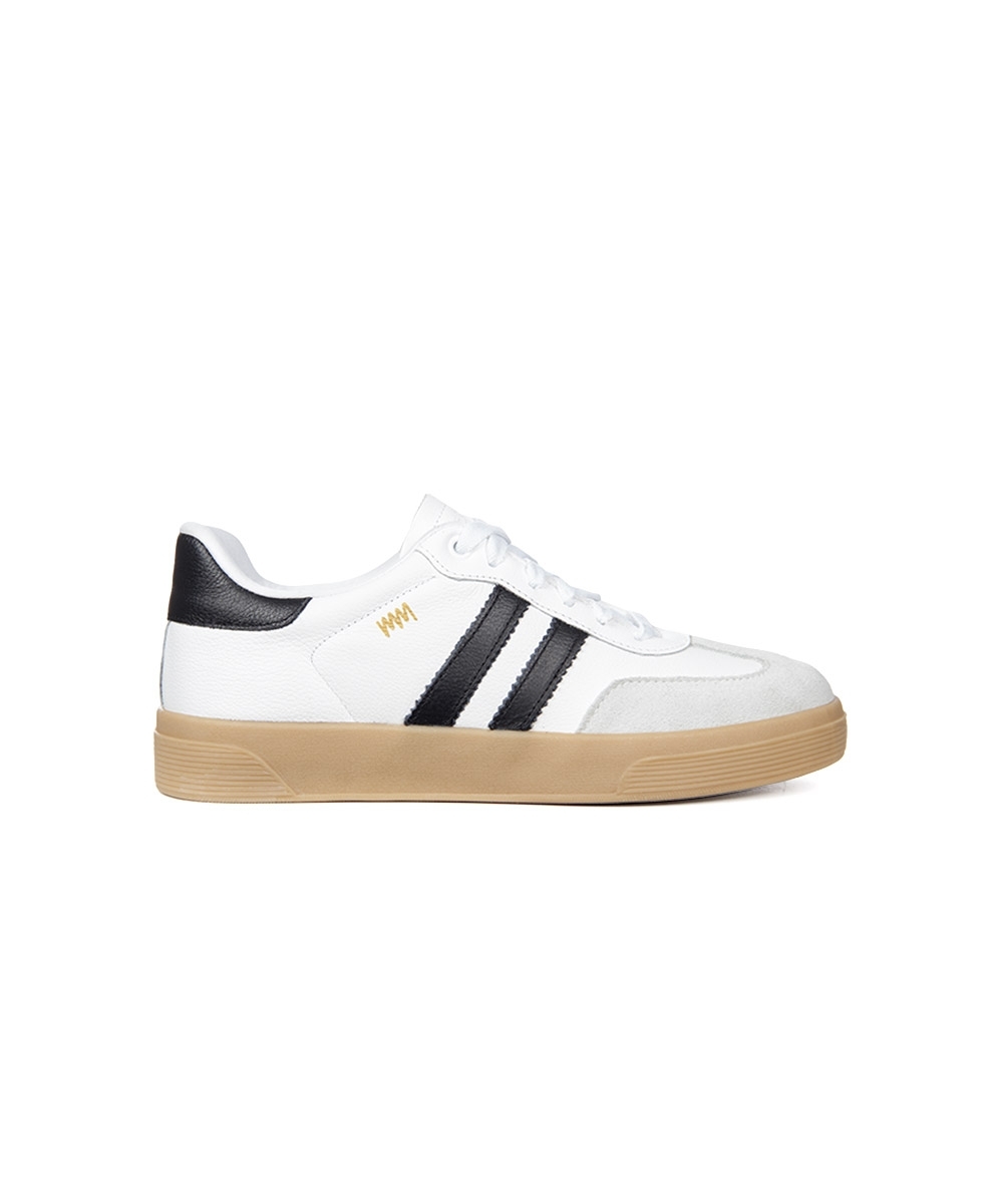 Tênis Feminino Marina Mello Casual Couro Branco