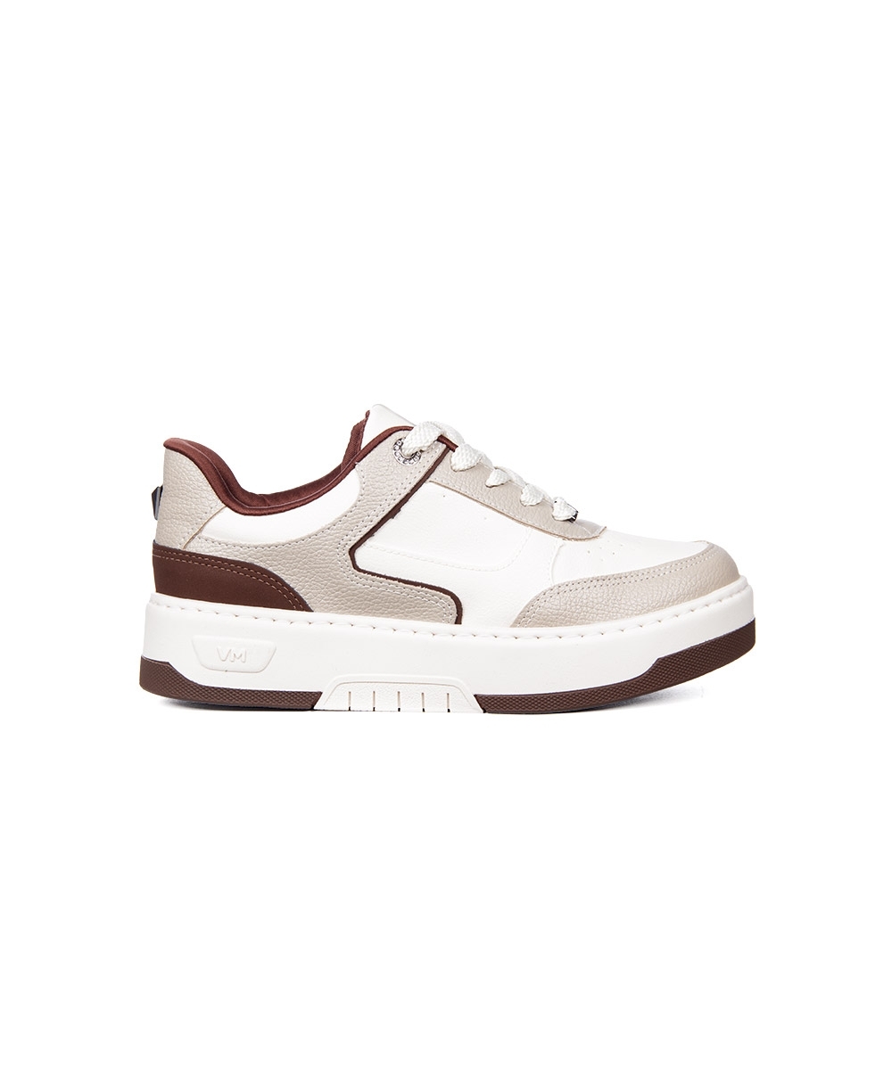 Tênis Feminino Via Marte Casual Sneaker Marfim