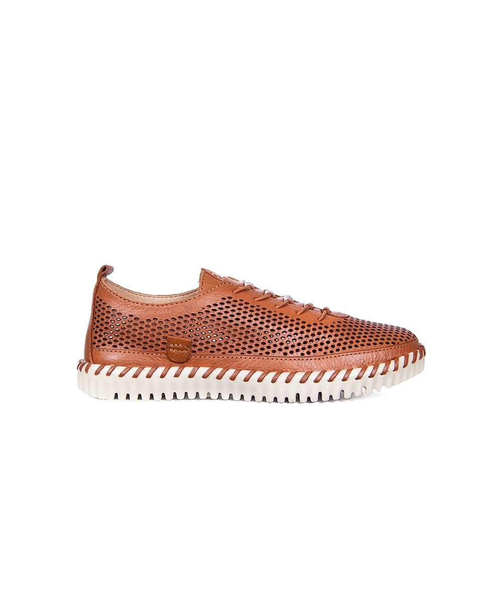 Tênis Feminino Bottero Twister Couro Caramelo