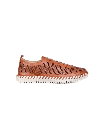 Tênis Feminino Bottero Twister Couro Caramelo