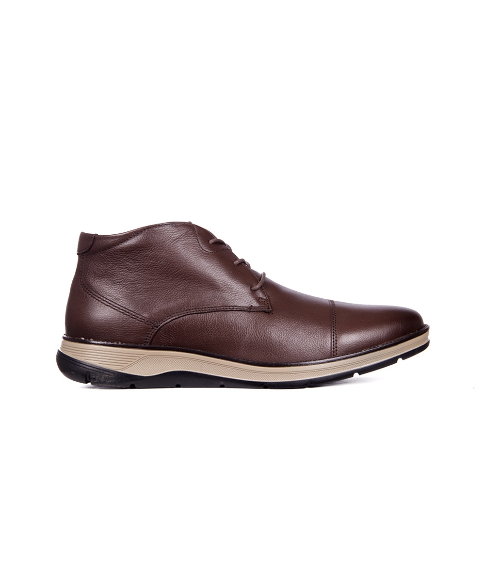 Bota Masculina Ferracini Fluence Couro Marrom