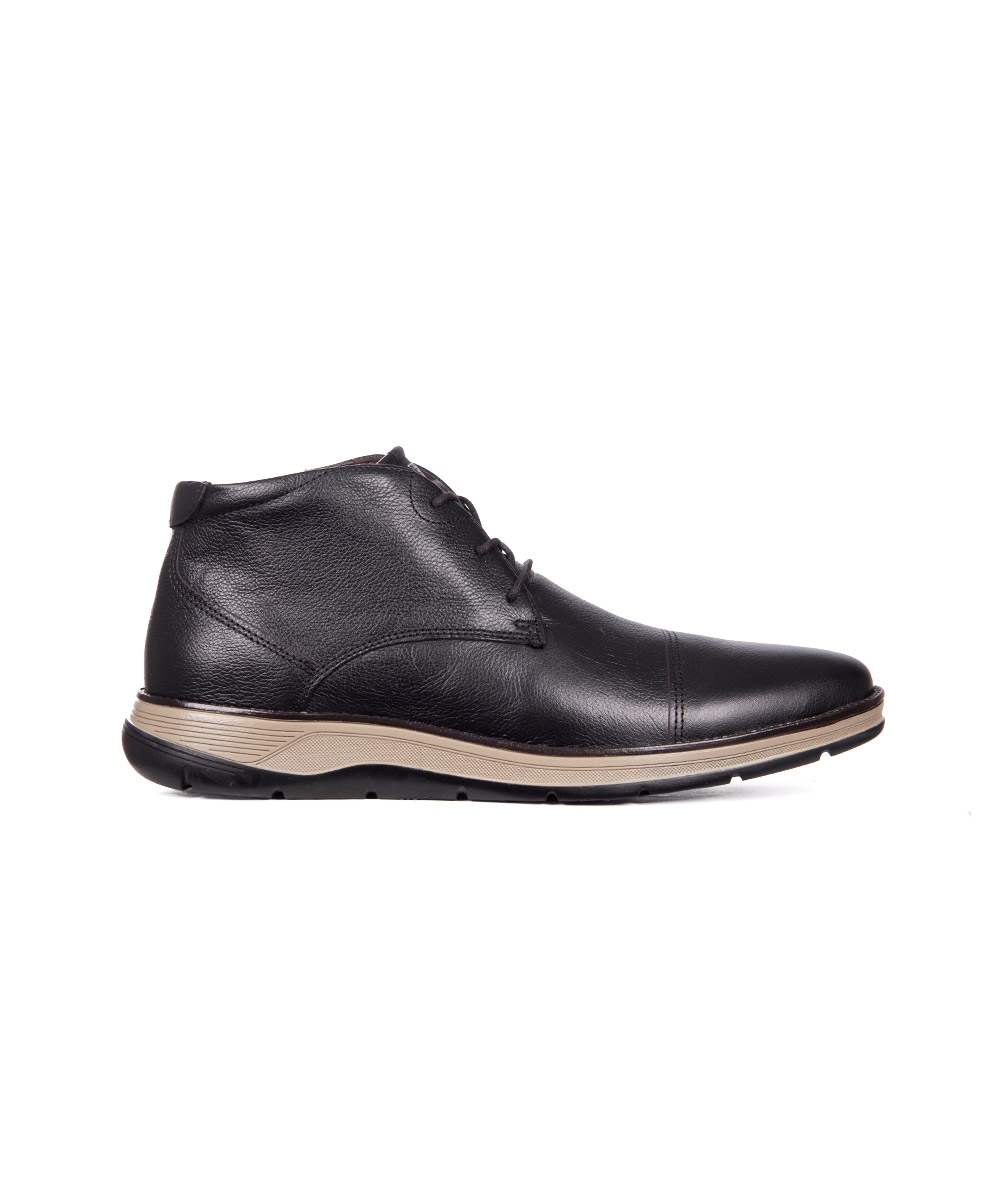 Bota Masculina Ferracini Fluence Couro Preto