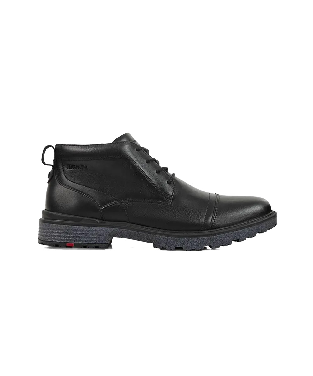 Bota Masculina Ferracini Atenas Couro Preto