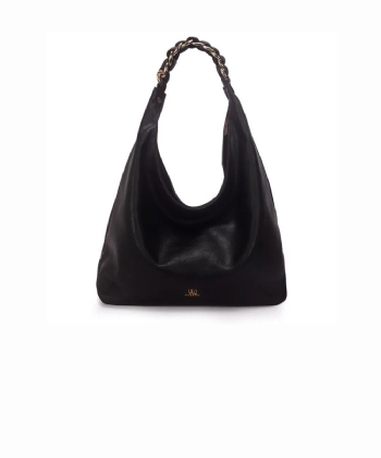 Bolsa Hobo Wj Grande Corrente Preto